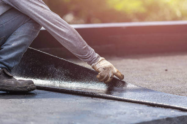 Professional Waterproofing technician working in Millersburg, IN